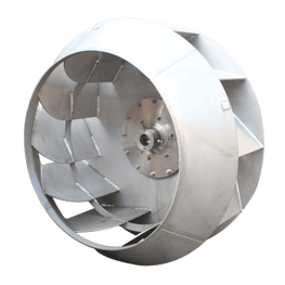 后傾單進(jìn)風(fēng)風(fēng)輪